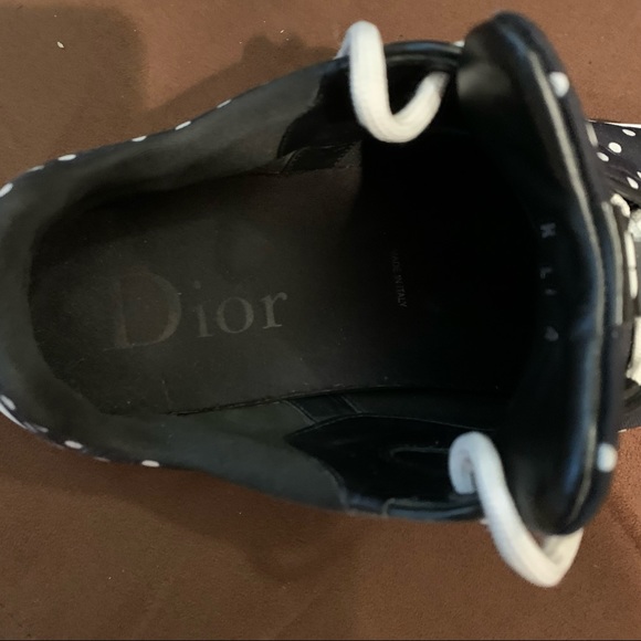 Dior Hommes Men's Polka Dot Trainers - Picture 6 of 10